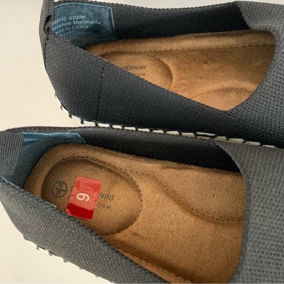 Giani Bernini Womens Nyla Black Knit Memory Foam Slip-On Flats Loafers US 9 M - Picture 2 of 9